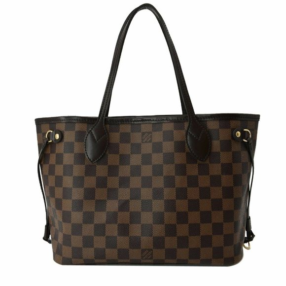 Neverfull PM Damier Ebene Shoulder Bag - Picture 1 of 10